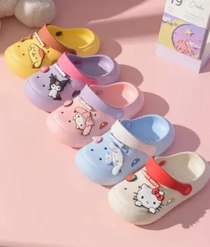 Sanrio Clogs Shoes Sandal Casual Summer for Kids
