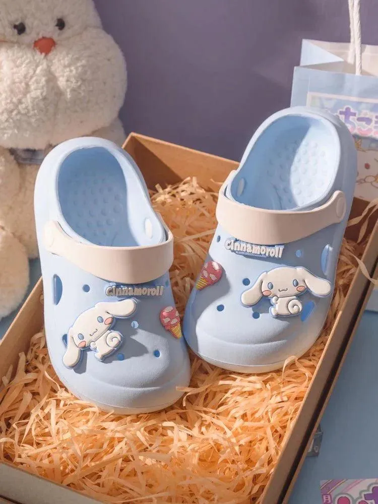 Sanrio Clogs Shoes Sandal Casual Summer for Kids