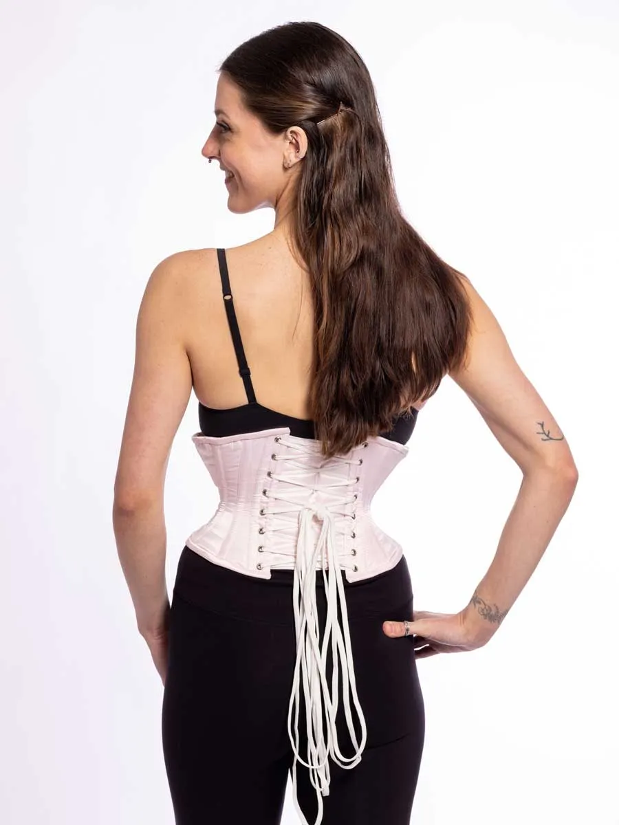 Satin Hourglass Curve Waspie Underbust Corset : CS-201