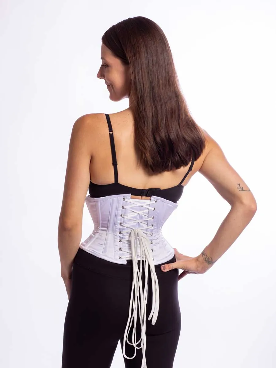 Satin Hourglass Curve Waspie Underbust Corset : CS-201