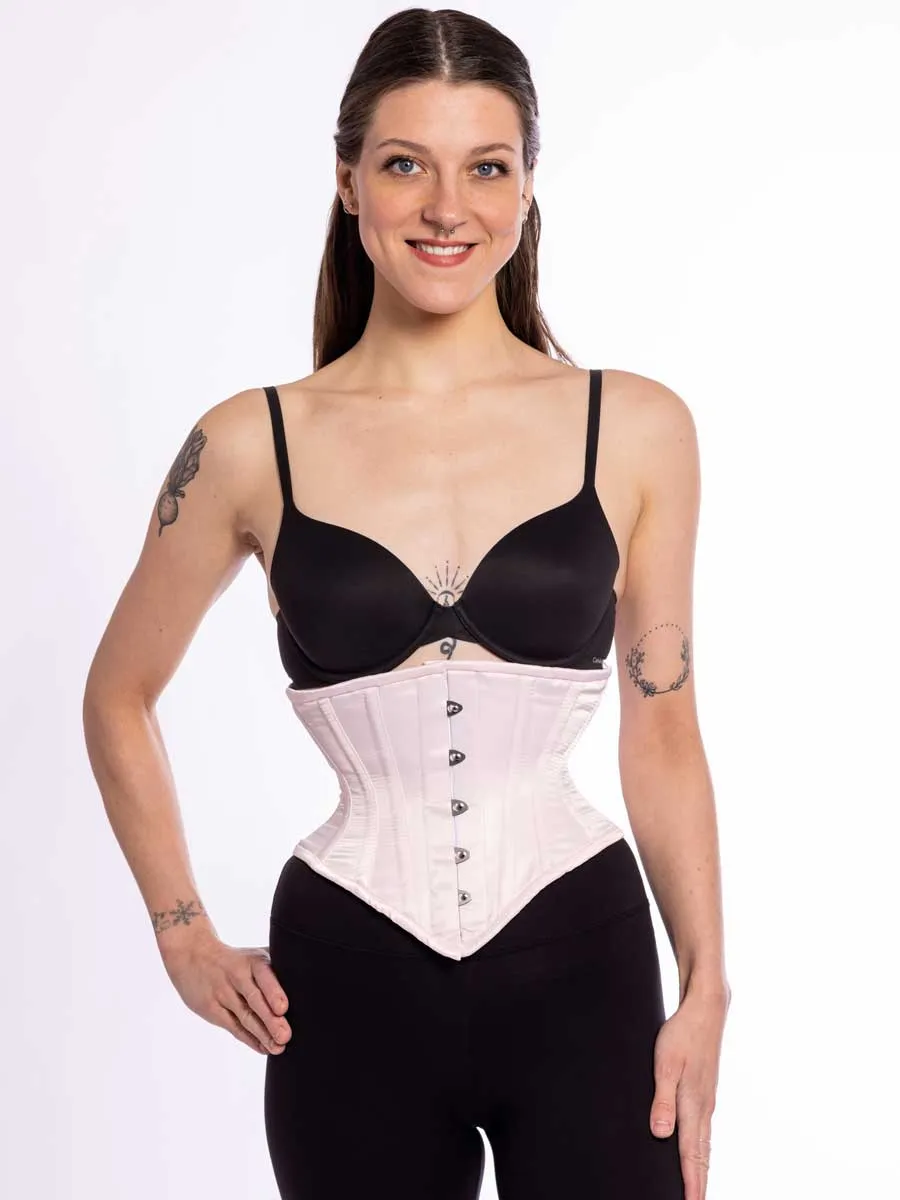 Satin Hourglass Curve Waspie Underbust Corset : CS-201