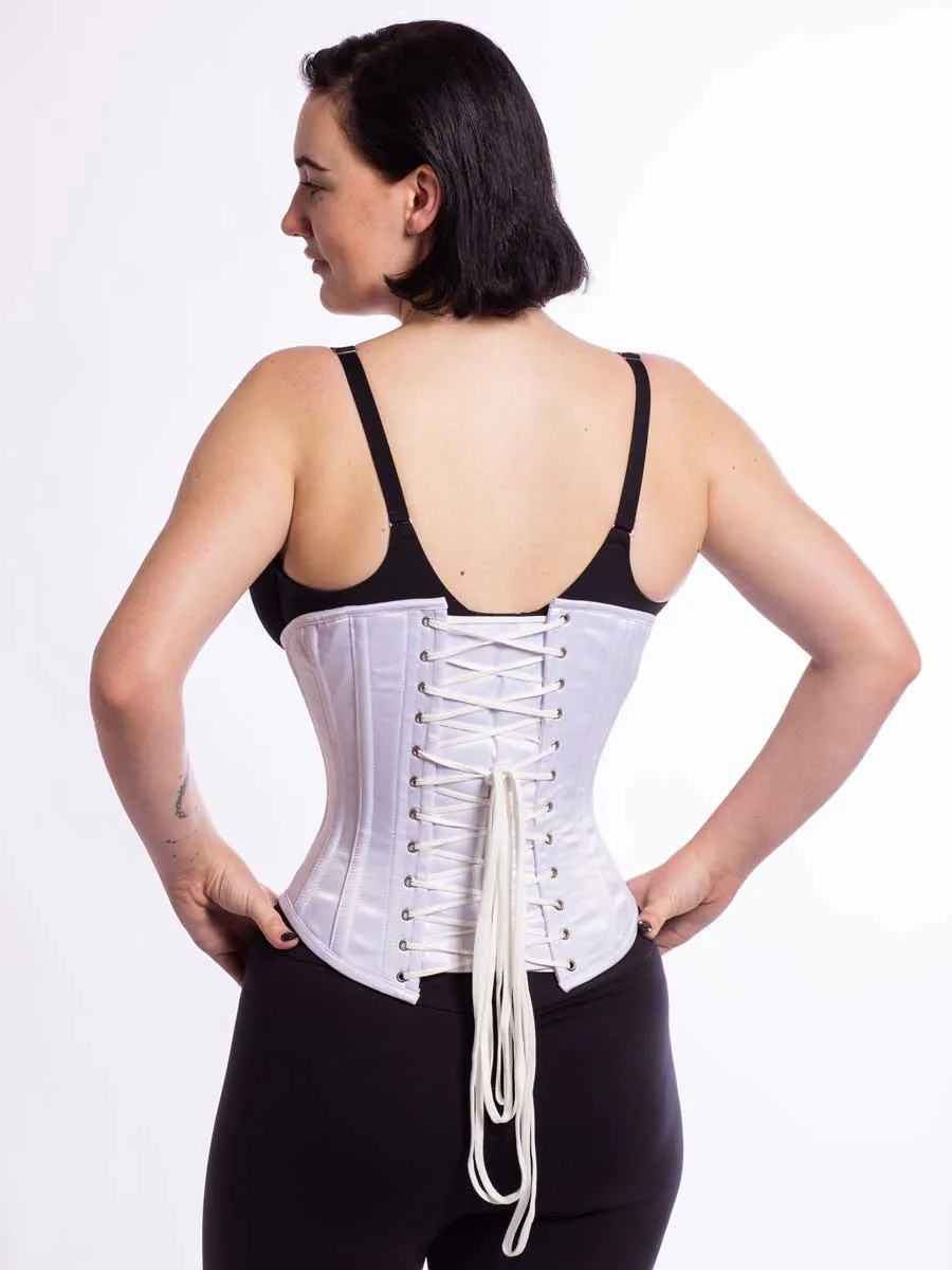 Satin Romantic Curve Longline Underbust Corset : CS-345