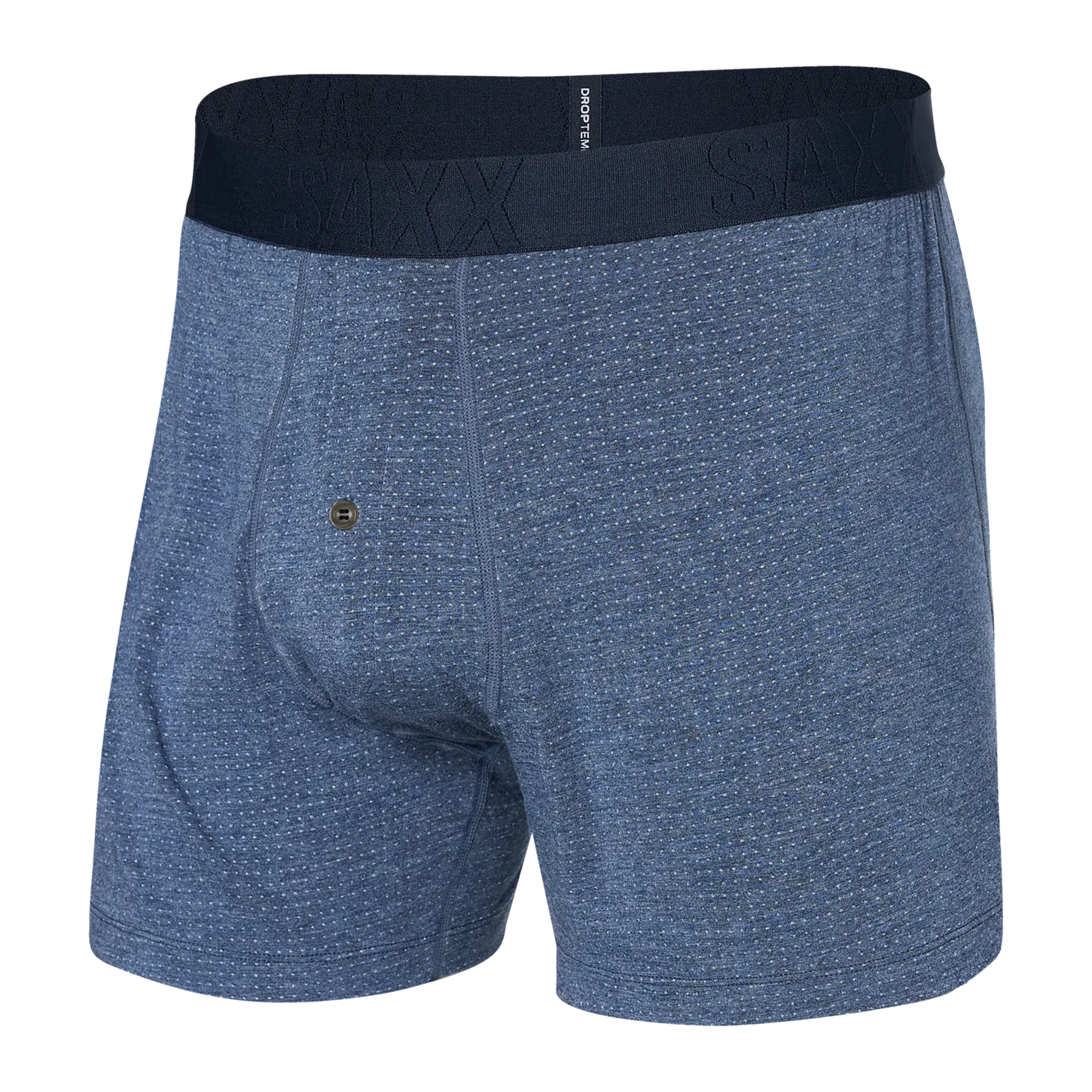 Saxx Droptemp Cooling Sleep Loose Fit Underwear - Dark Denim Heather