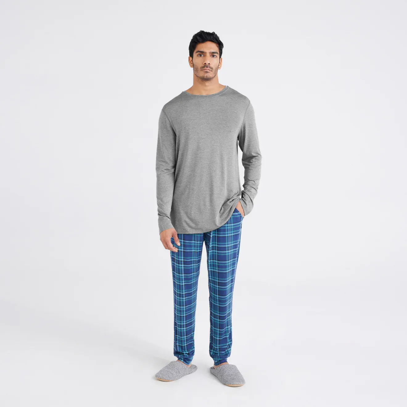 Saxx Mens Snooze Sleep Long Sleeve Tee