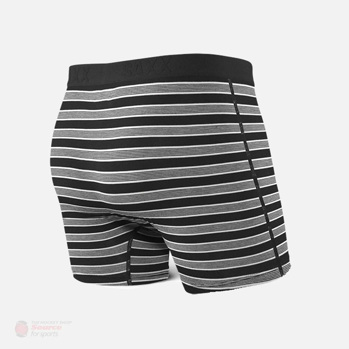 Saxx Ultra Boxers - Black Crew Stripe