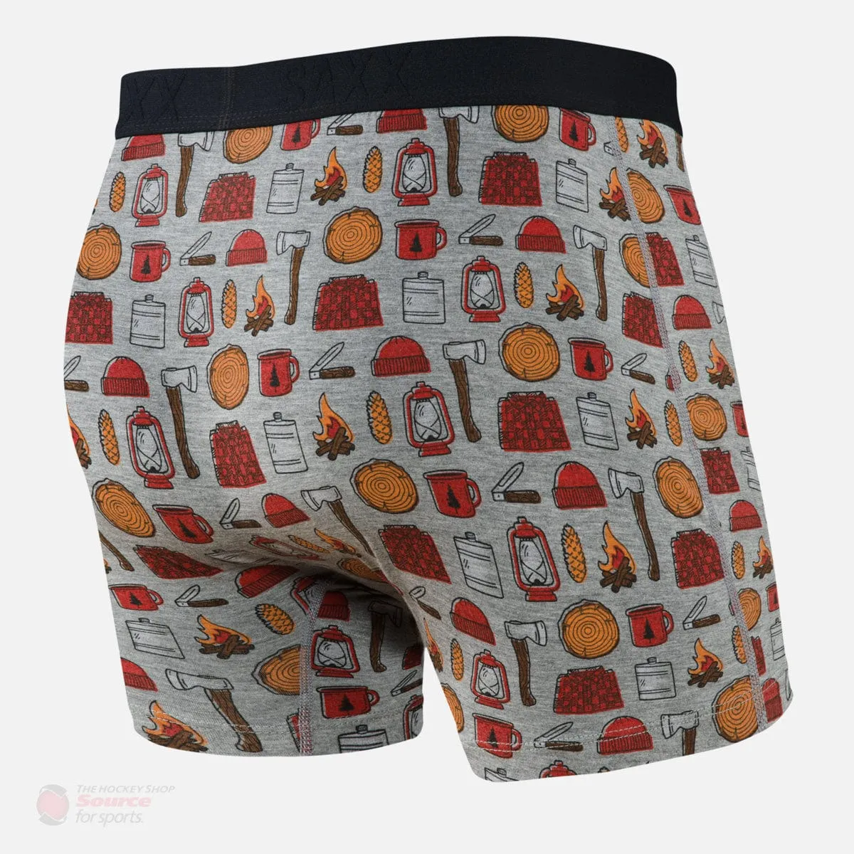 Saxx Ultra Boxers - Grey Heather Lumberjack