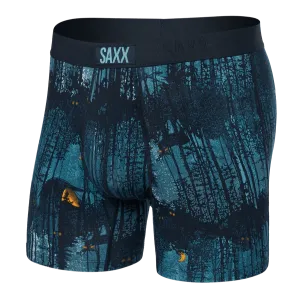Saxx Vibe Boxers - Forest Walk - Dark Ink