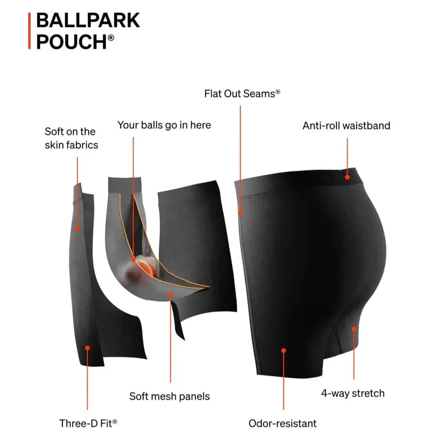 Saxx Vibe Boxers - Forest Walk - Dark Ink