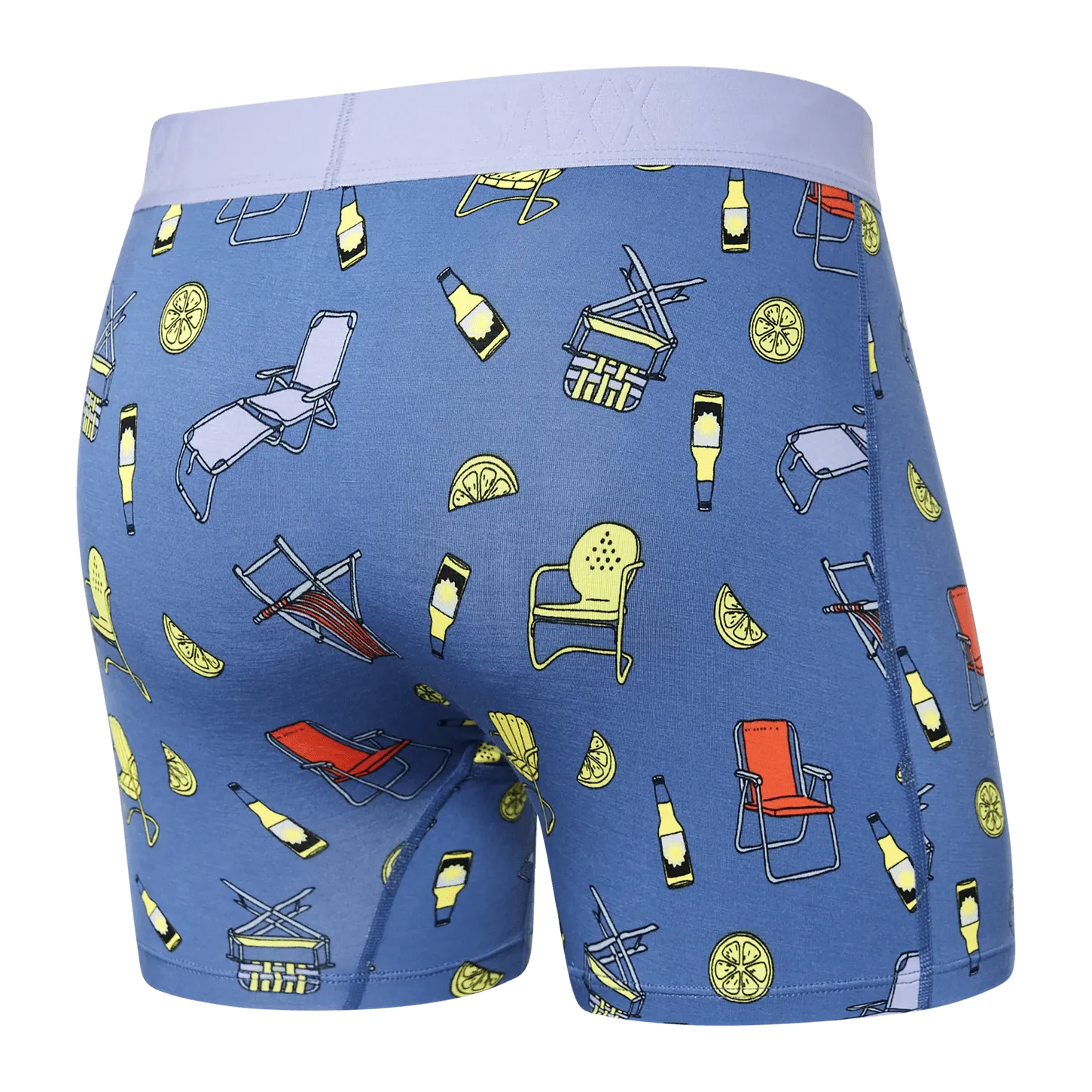 Saxx Vibe Boxers - Lawnchairs & Limes