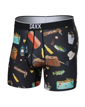 Saxx Volt Underwear - Catch Phrases-Black