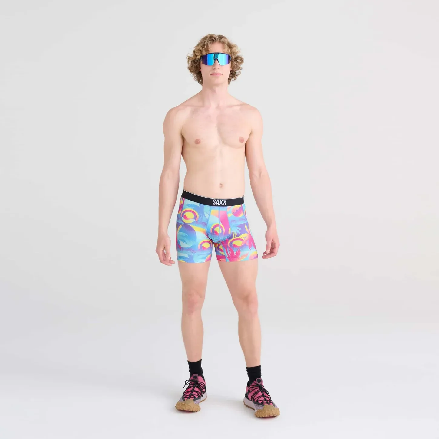 Saxx Volt Underwear - Coast 2 Coast- Blue Multi