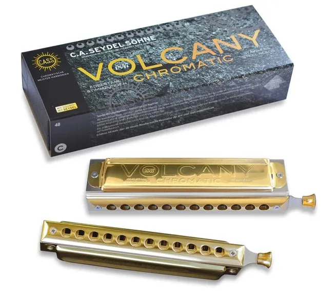Seydel VOLCANY Chromatic Harmonica  Orchestra Tuning