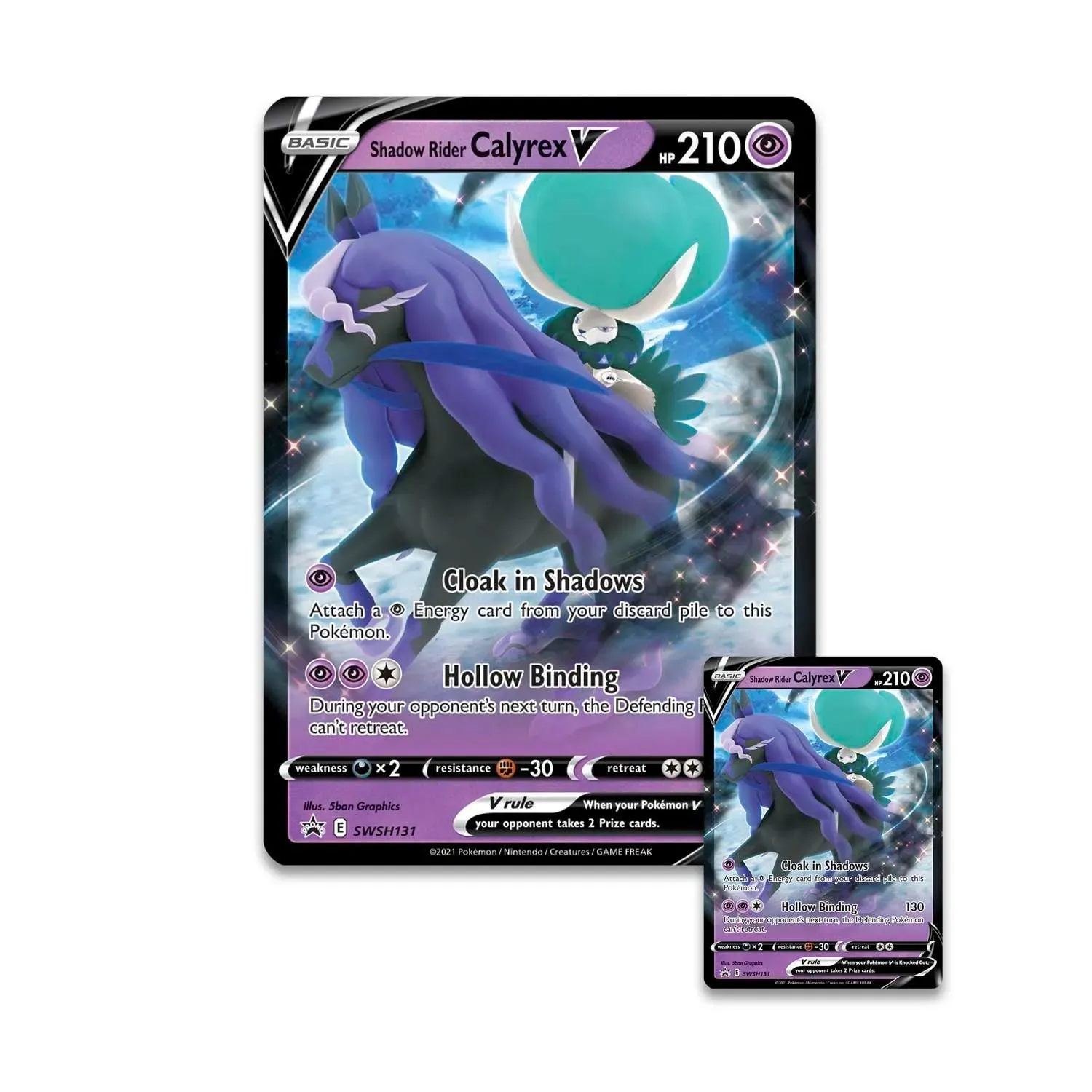 Shadow Rider Calyrex V Box
