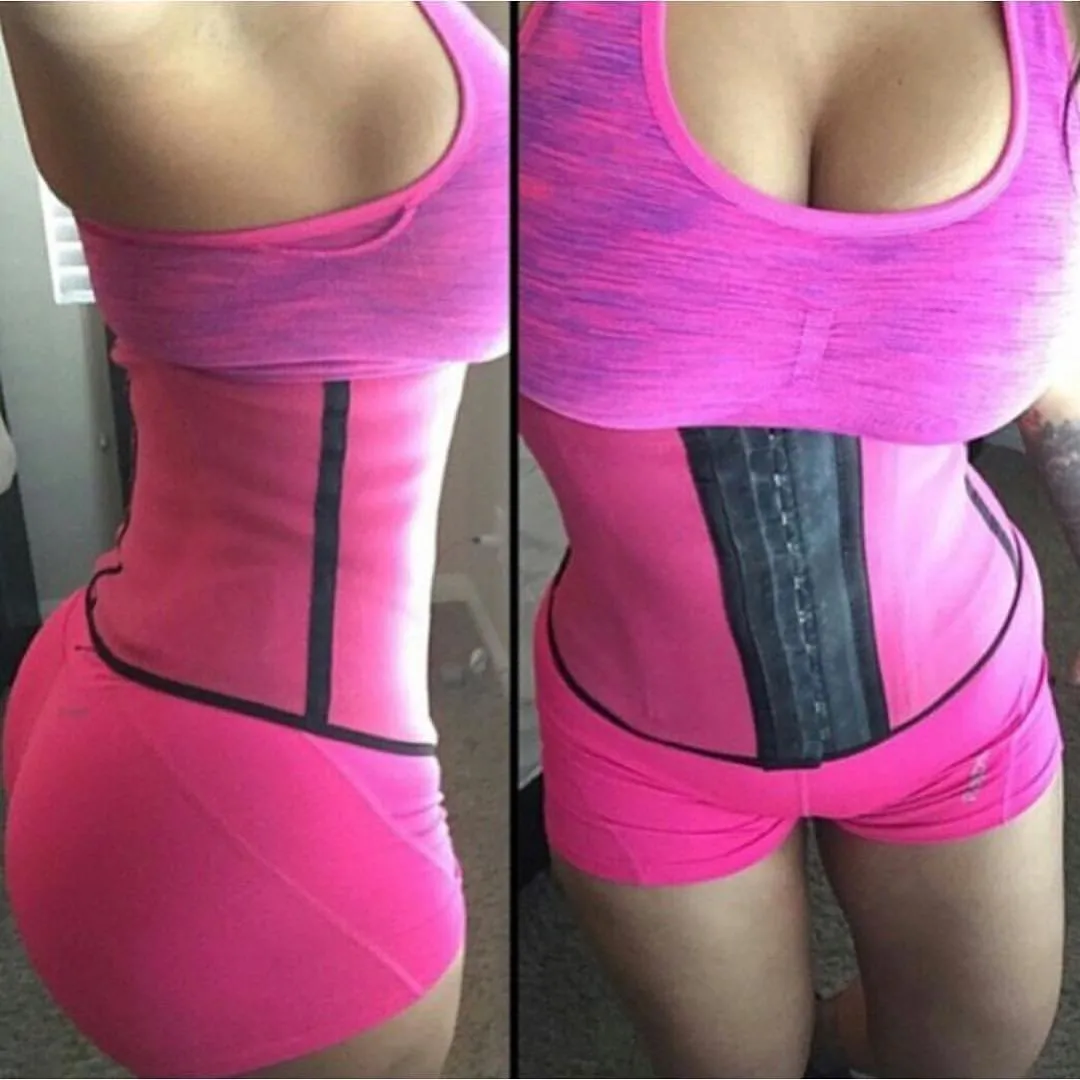 Shapewear The Celebrity Waist Trainer- pink