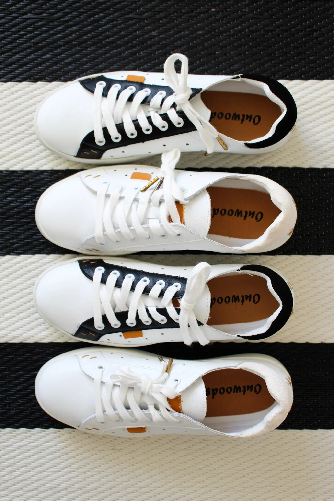 Shauna Leather Sneaker • White