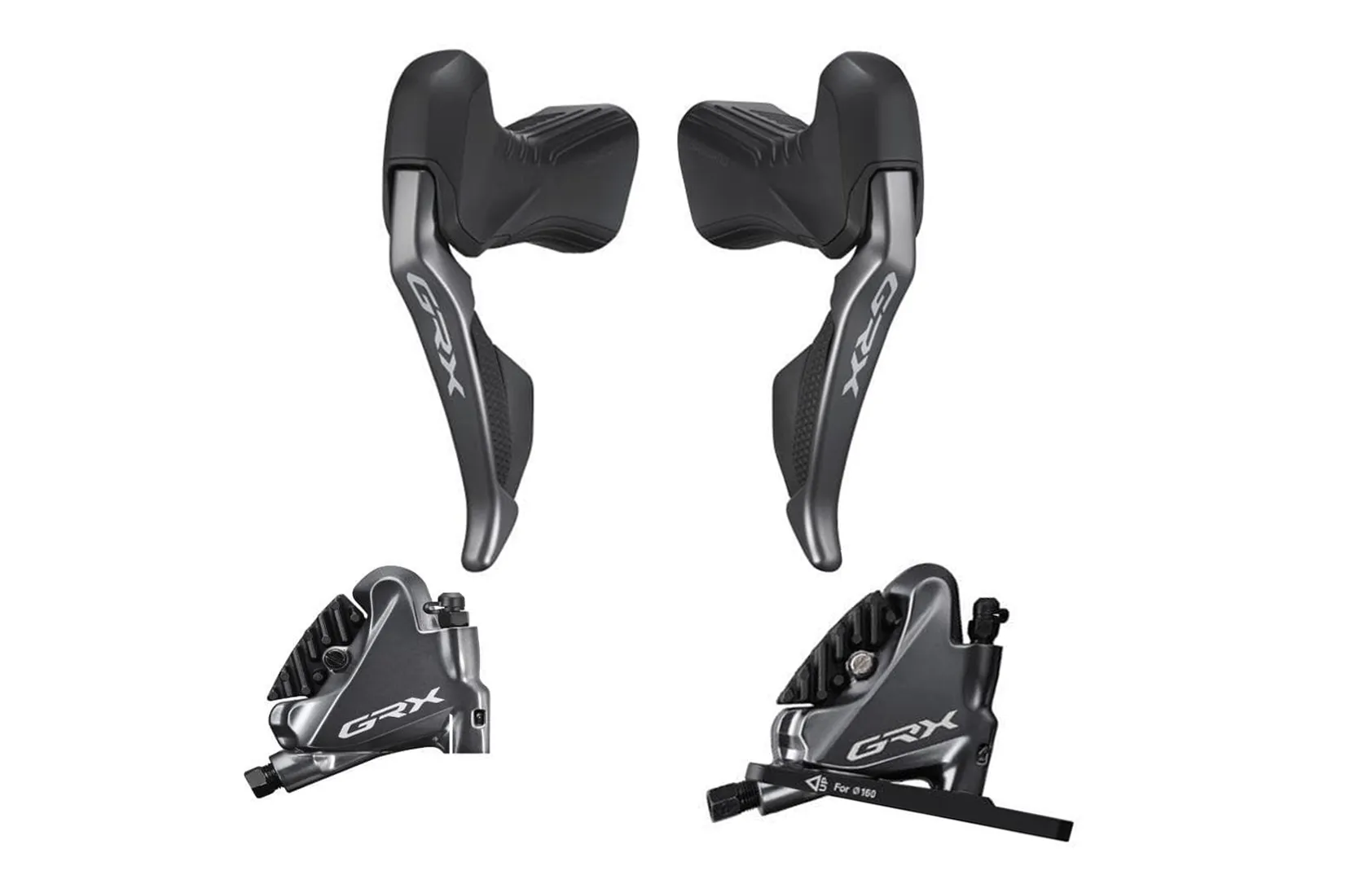 Shimano GRX ST-RX815 Di2 11 Speed Hydraulic Shifter Set - BR-RX810
