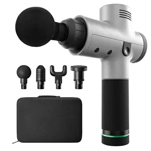 Silver Professional Deep Tissue Massager for Muscle | Actinput