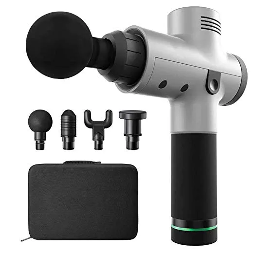 Silver Professional Deep Tissue Massager for Muscle | Actinput