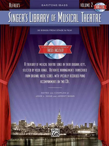 Singer's Library of Musical Theatre, Vol. 2, Book & 2 CDs