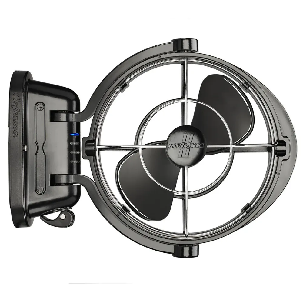 Sirocco II Fan 12v 24v (WHITE/BLACK)