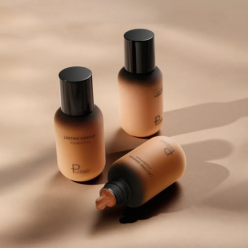 Small bottle makeup holding liquid foundation