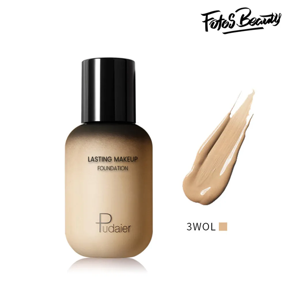 Small bottle makeup holding liquid foundation