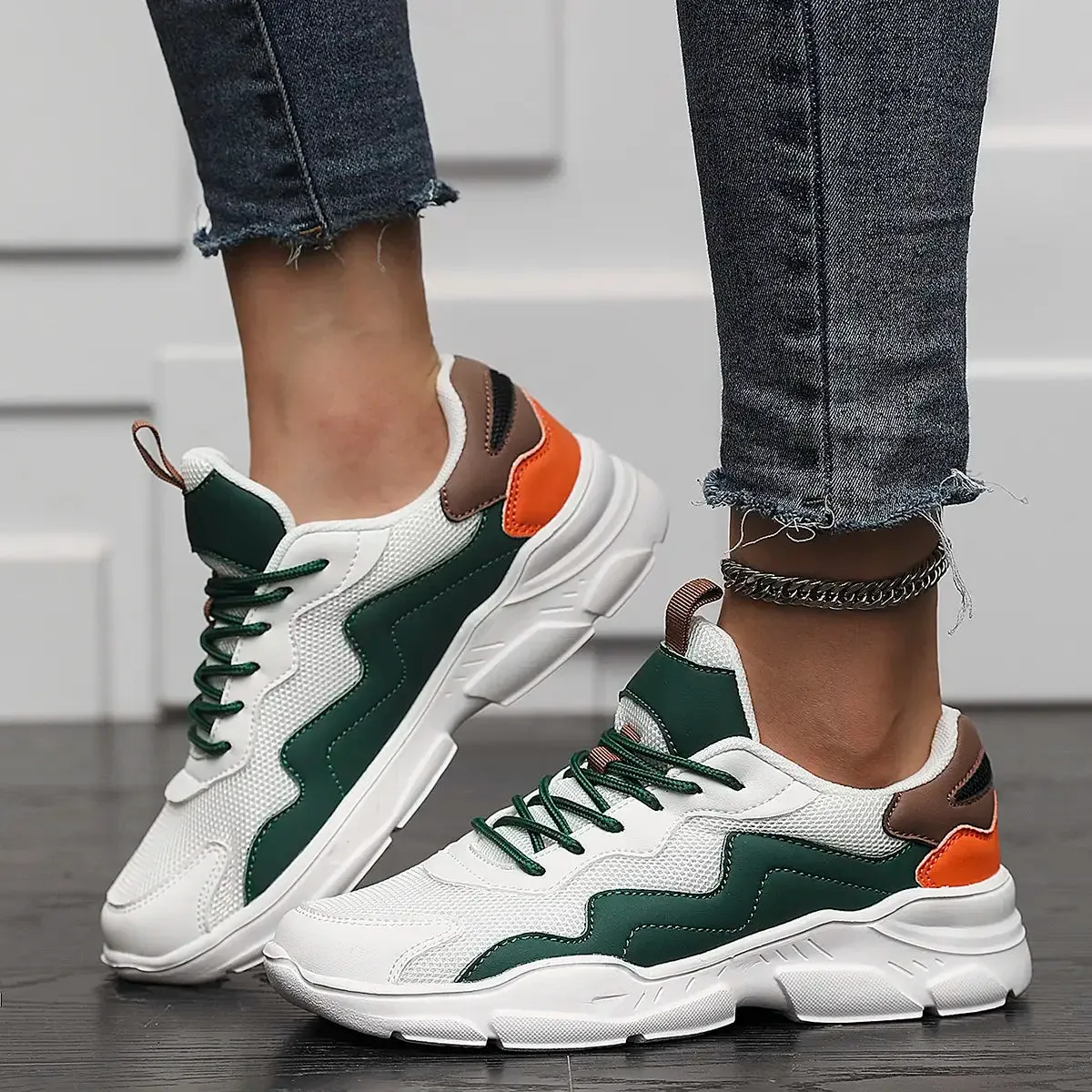Sneakers Women Shoes Women lightweight mesh breathable versatile casual shoes black sneakers for men and women