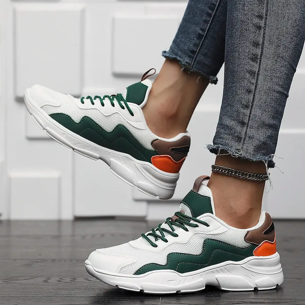Sneakers Women Shoes Women lightweight mesh breathable versatile casual shoes black sneakers for men and women