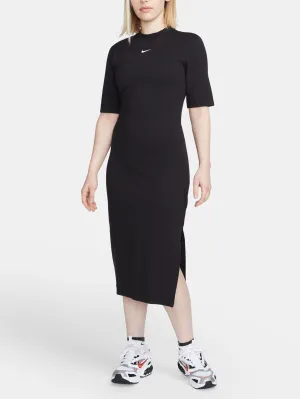 Sportswear Essential Midi Dress - Black