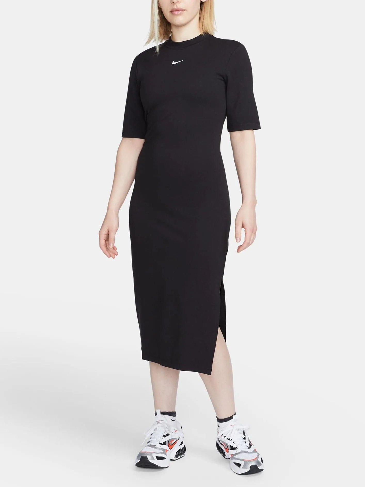 Sportswear Essential Midi Dress - Black