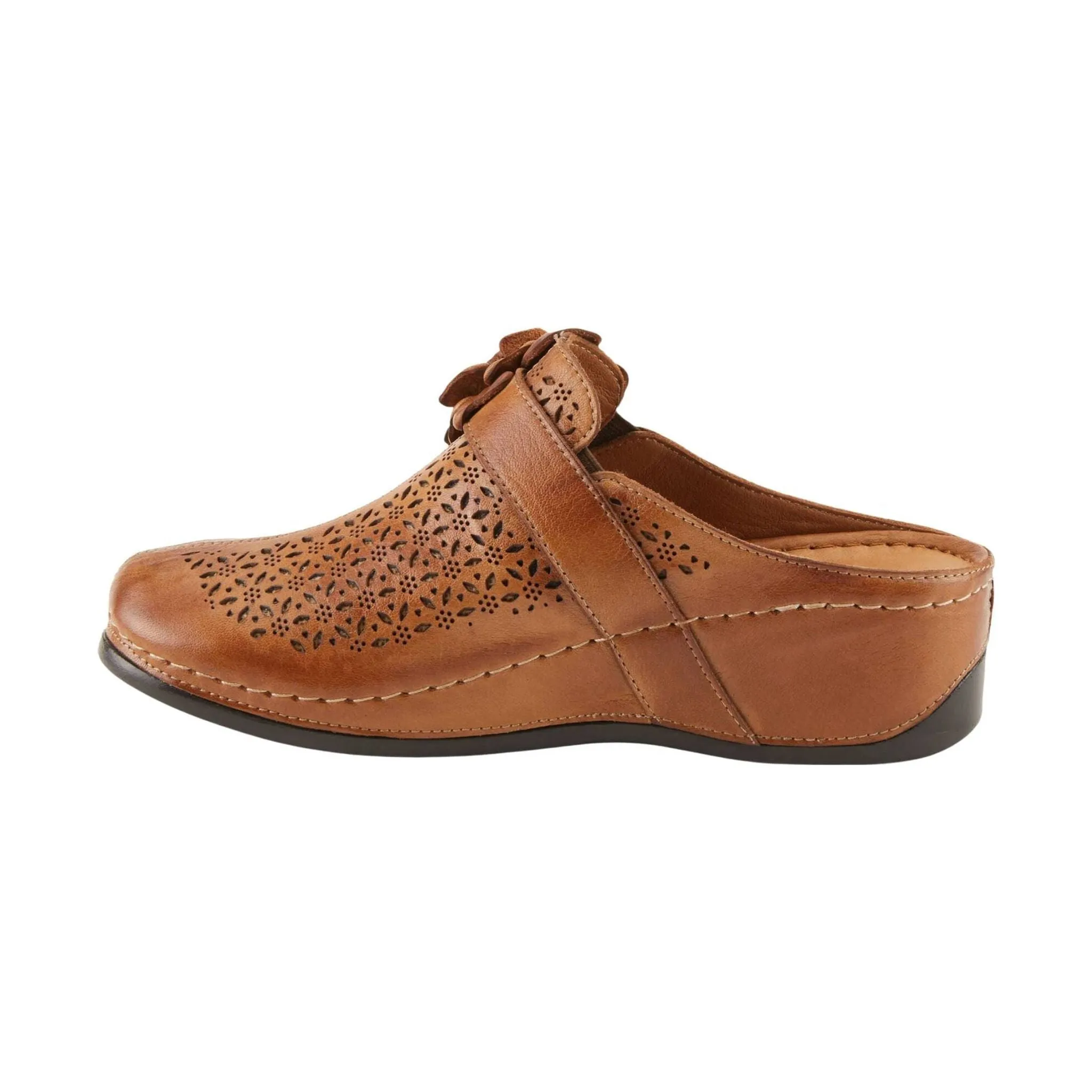 Spring Step Women's Lilybean Clog - Camel