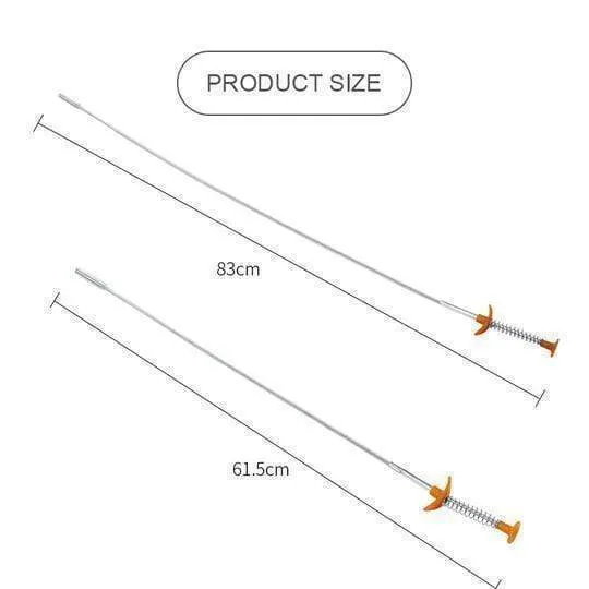 Spring tube dredging tool