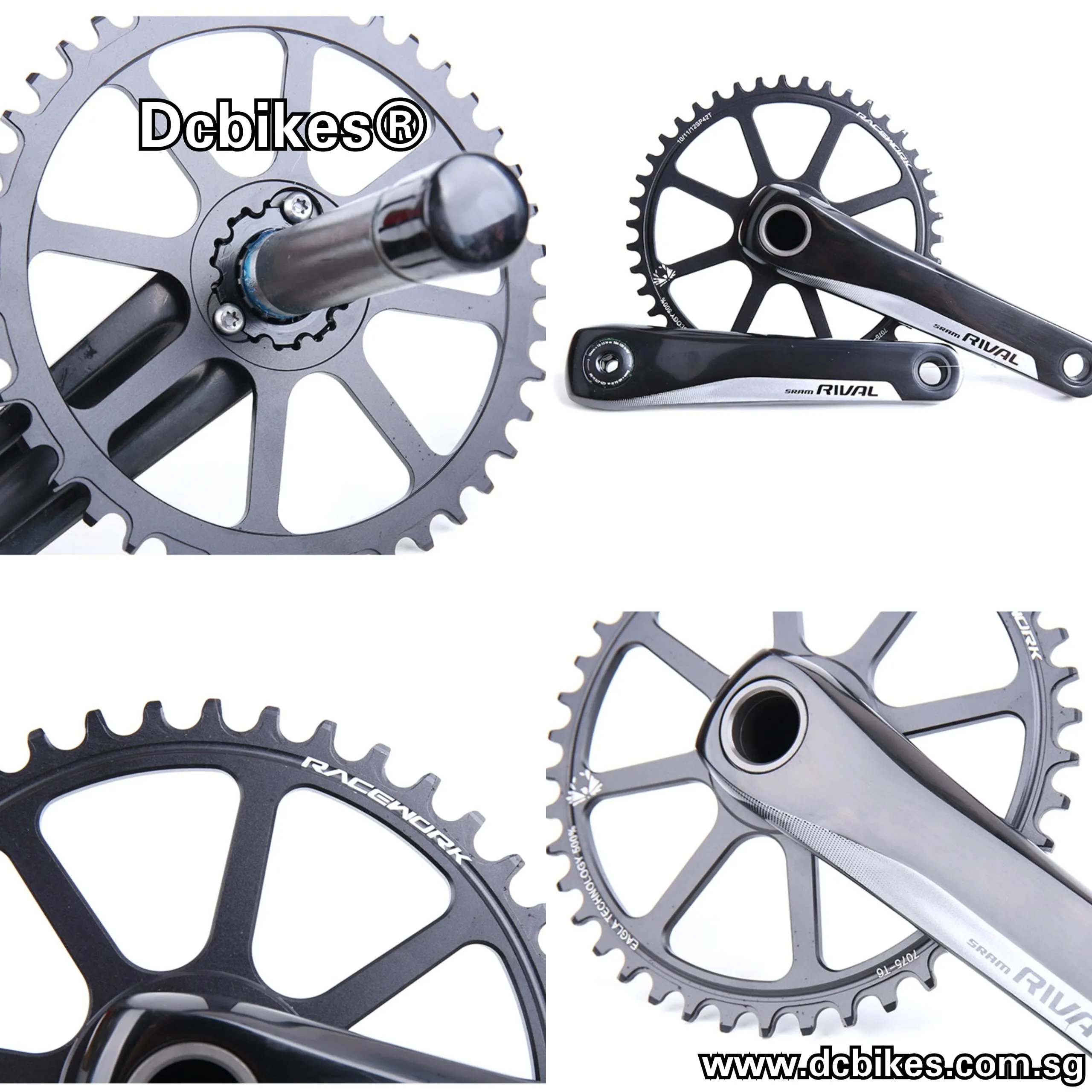 Sram APEX 11 Speed Shifter/Derailleur CX Cyclocross Gravel 42T Cassette/Chain   RIVAL Crank 42T   BB Groupset 