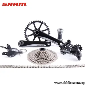 Sram APEX 11 Speed Shifter/Derailleur CX Cyclocross Gravel 42T Cassette/Chain   RIVAL Crank 42T   BB Groupset 
