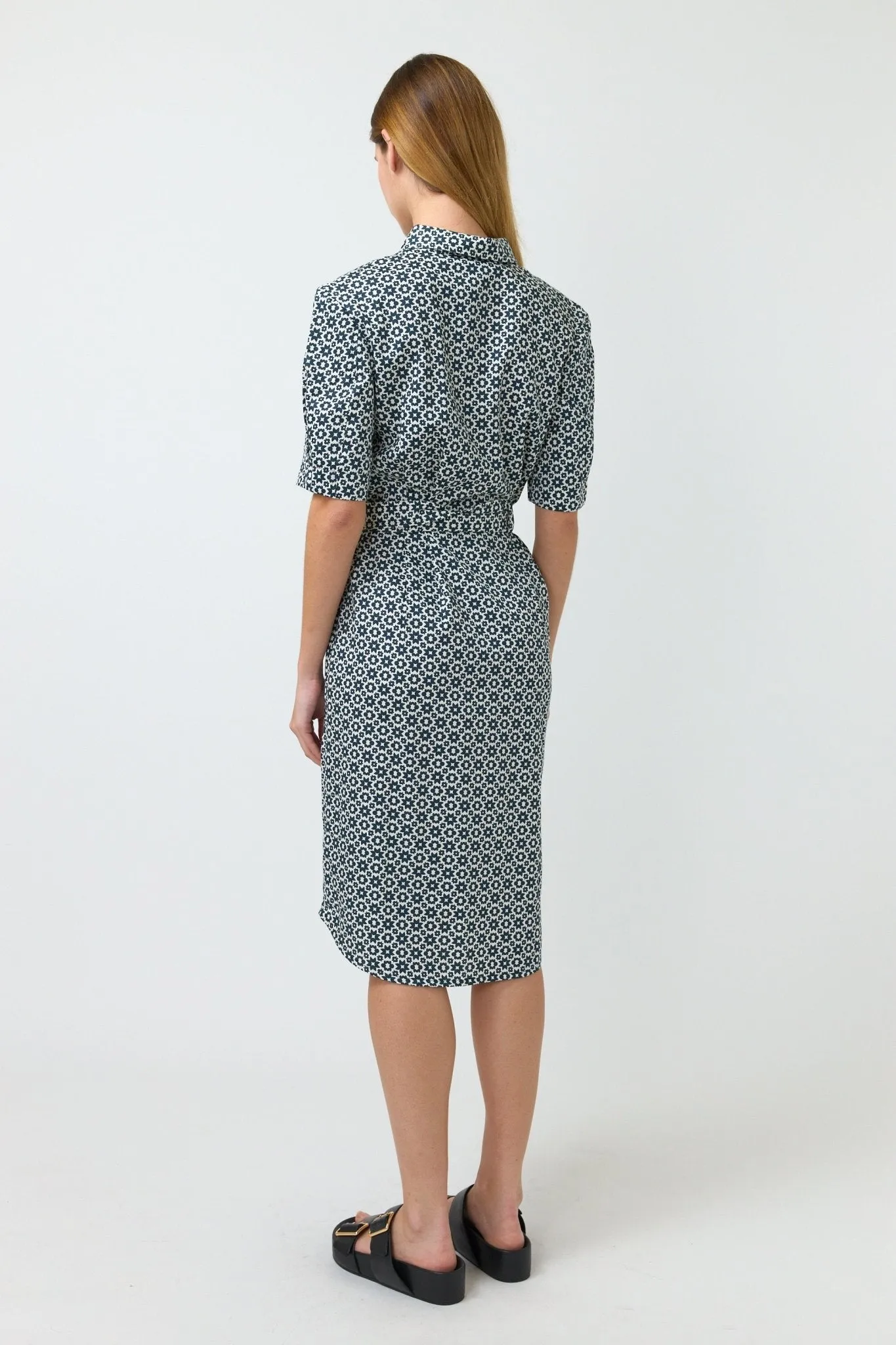 Star Bloom Dress | Black