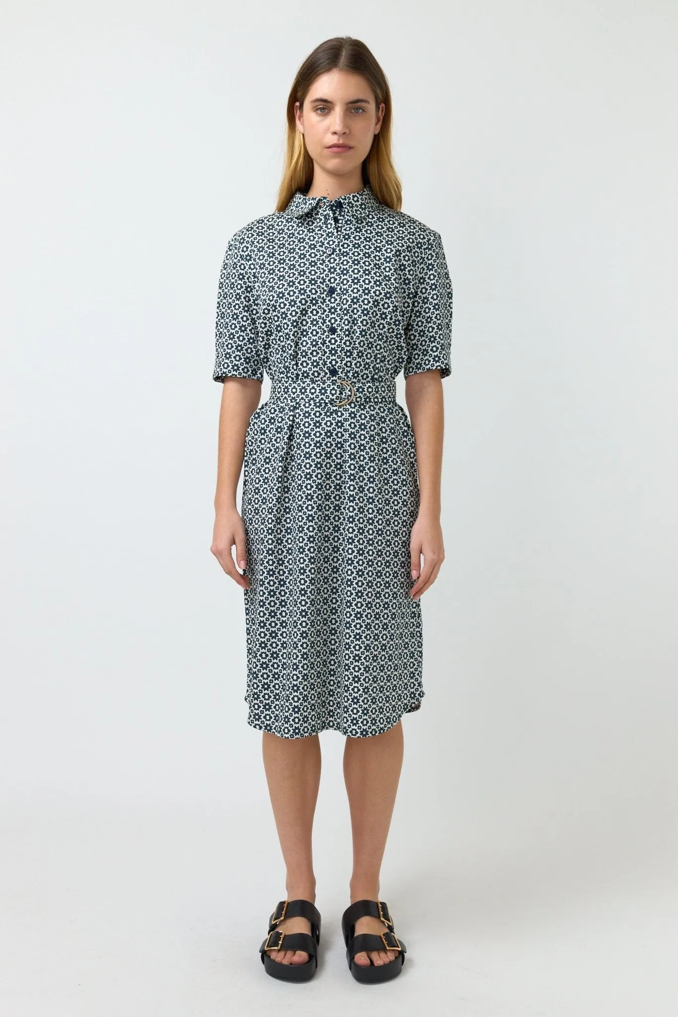 Star Bloom Dress | Black