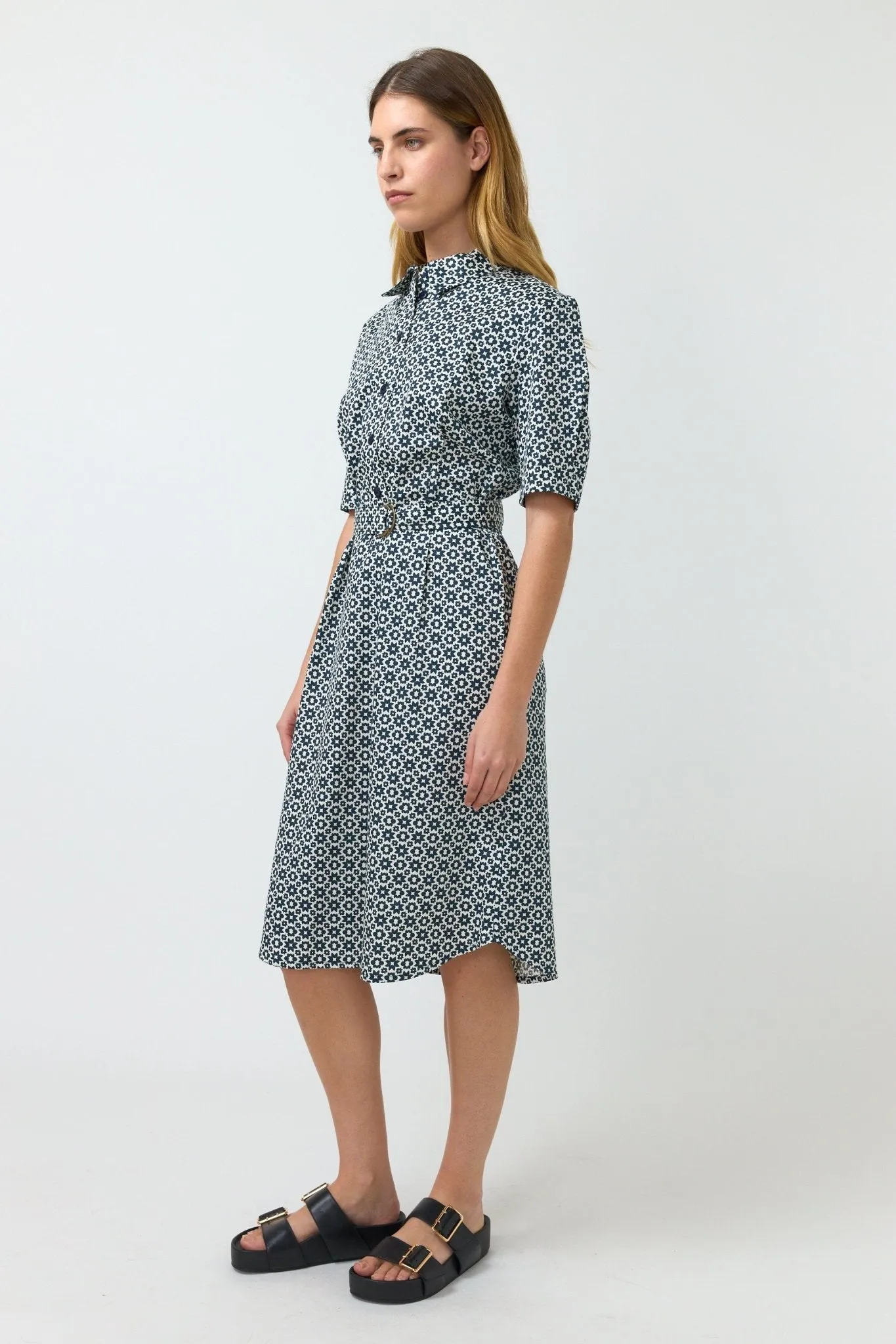 Star Bloom Dress | Black