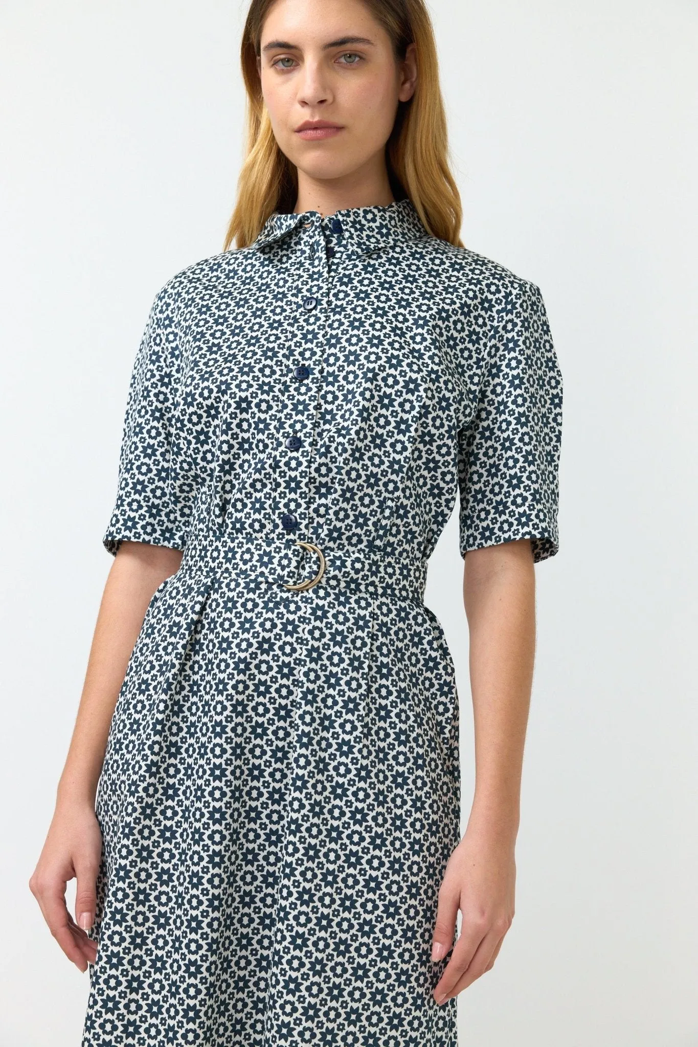 Star Bloom Dress | Black