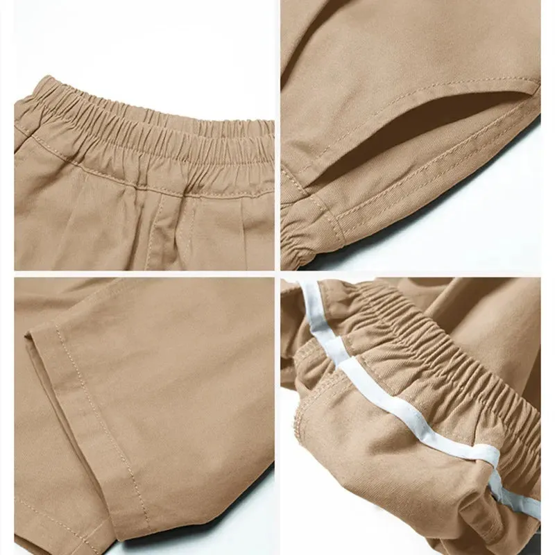 Stylish And Comfortable - Wide Children's Trousers In A Trendy Design