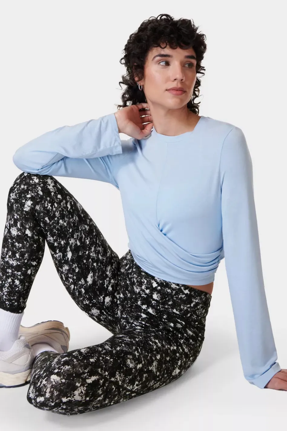 Sweaty Betty - Wrap Front Long Sleeve Tee