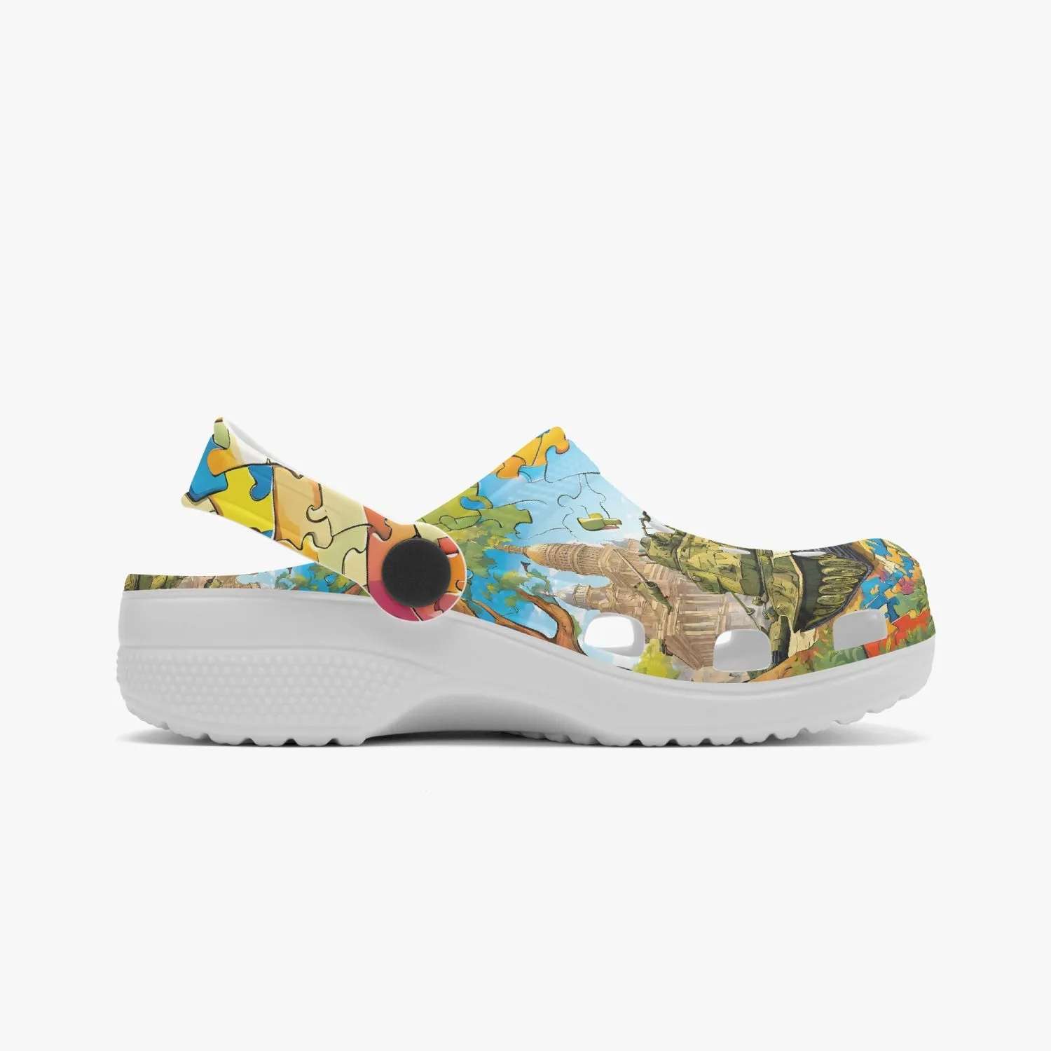 Tank Puzzle! Kids Rok-Clogs