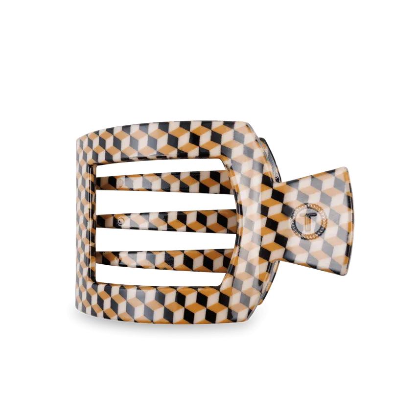 TELETIES | Large Square Flat Hair Clip {Gone Glamping}