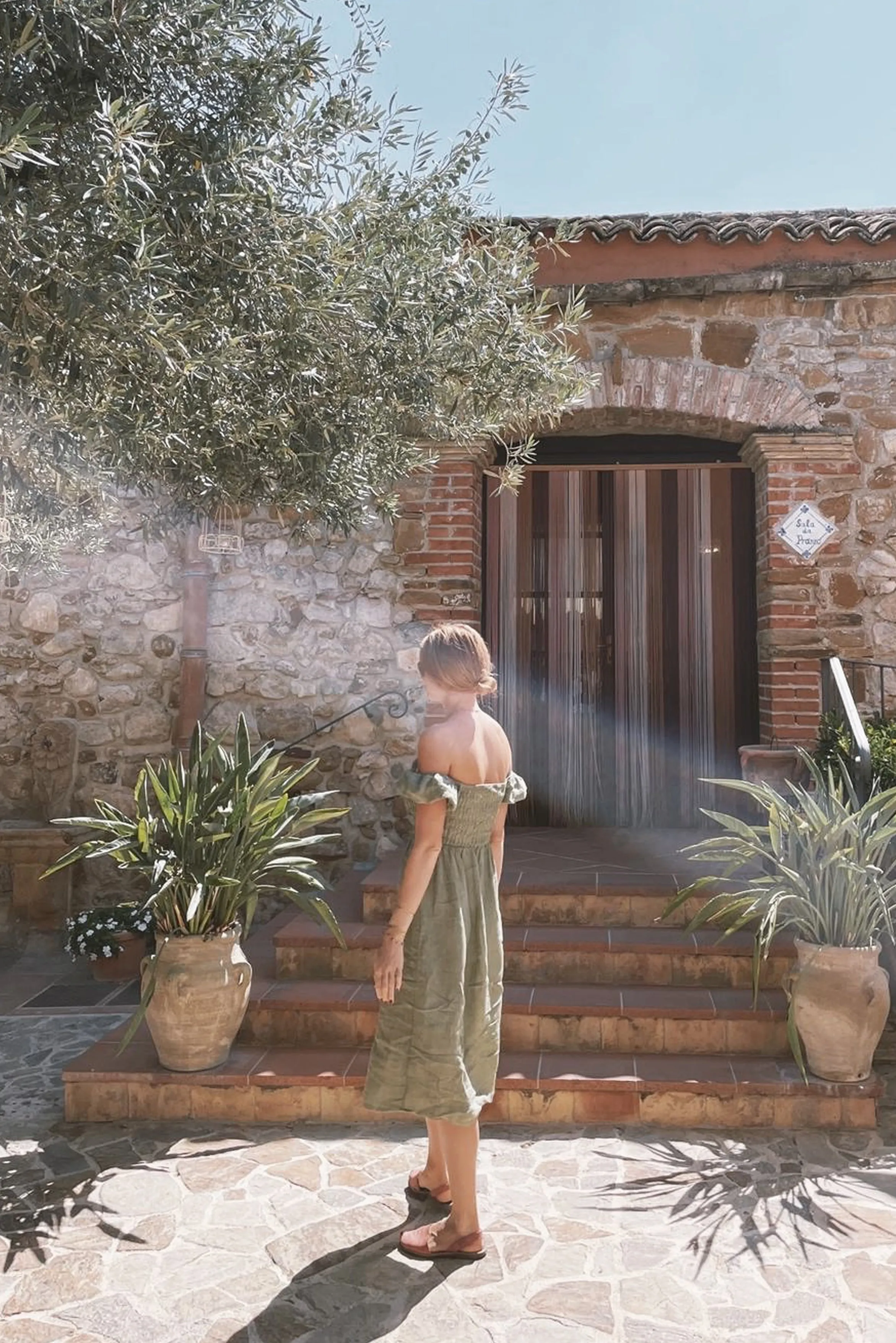 The Menorca Dress // Sage