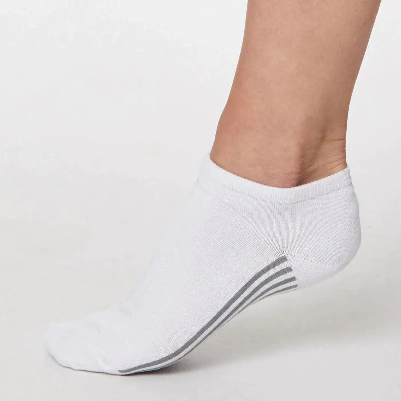 Thought Cotton Trainer Sock | White / Navy / Black / Grey