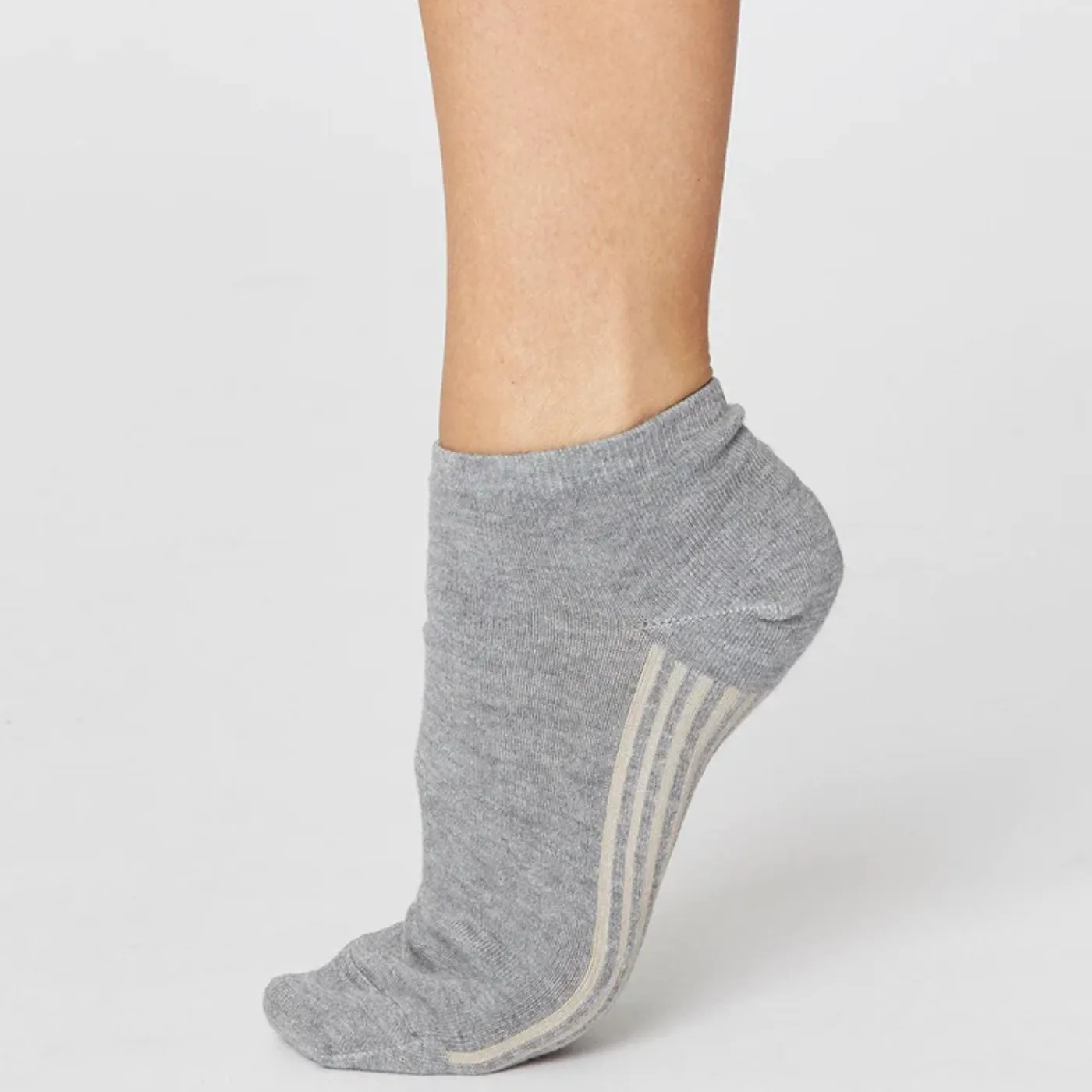 Thought Cotton Trainer Sock | White / Navy / Black / Grey