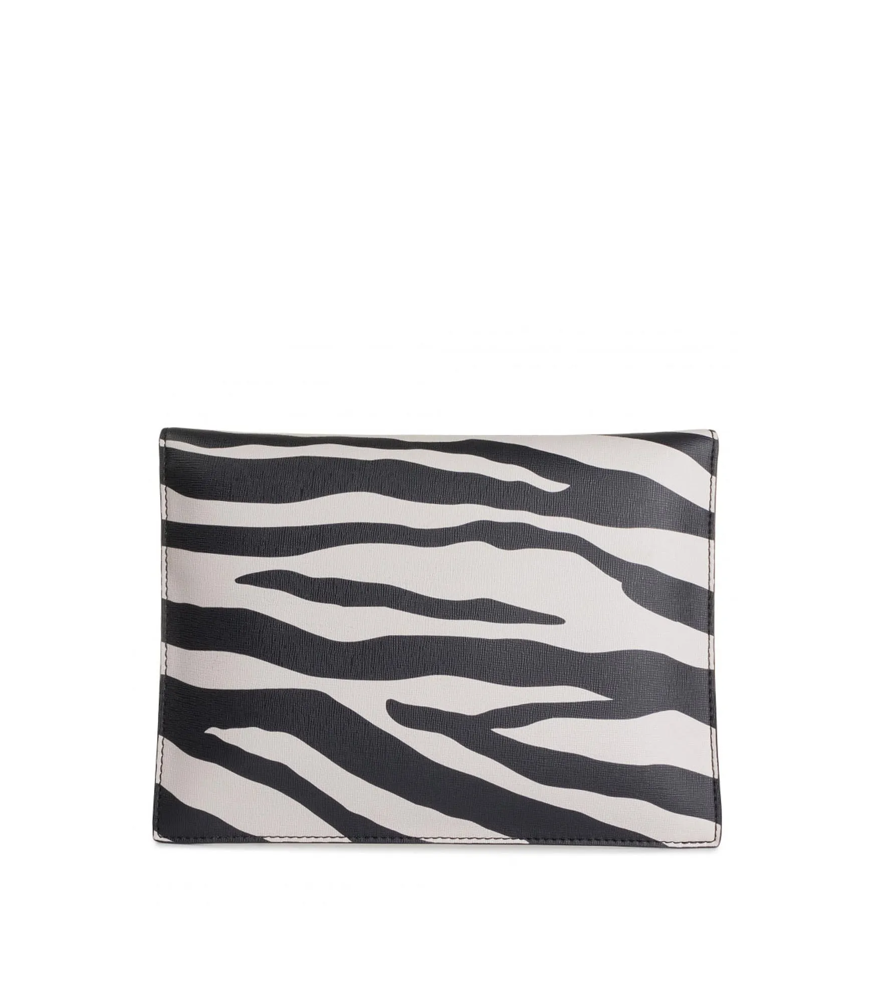 Triple Flat Pouch - Zebra