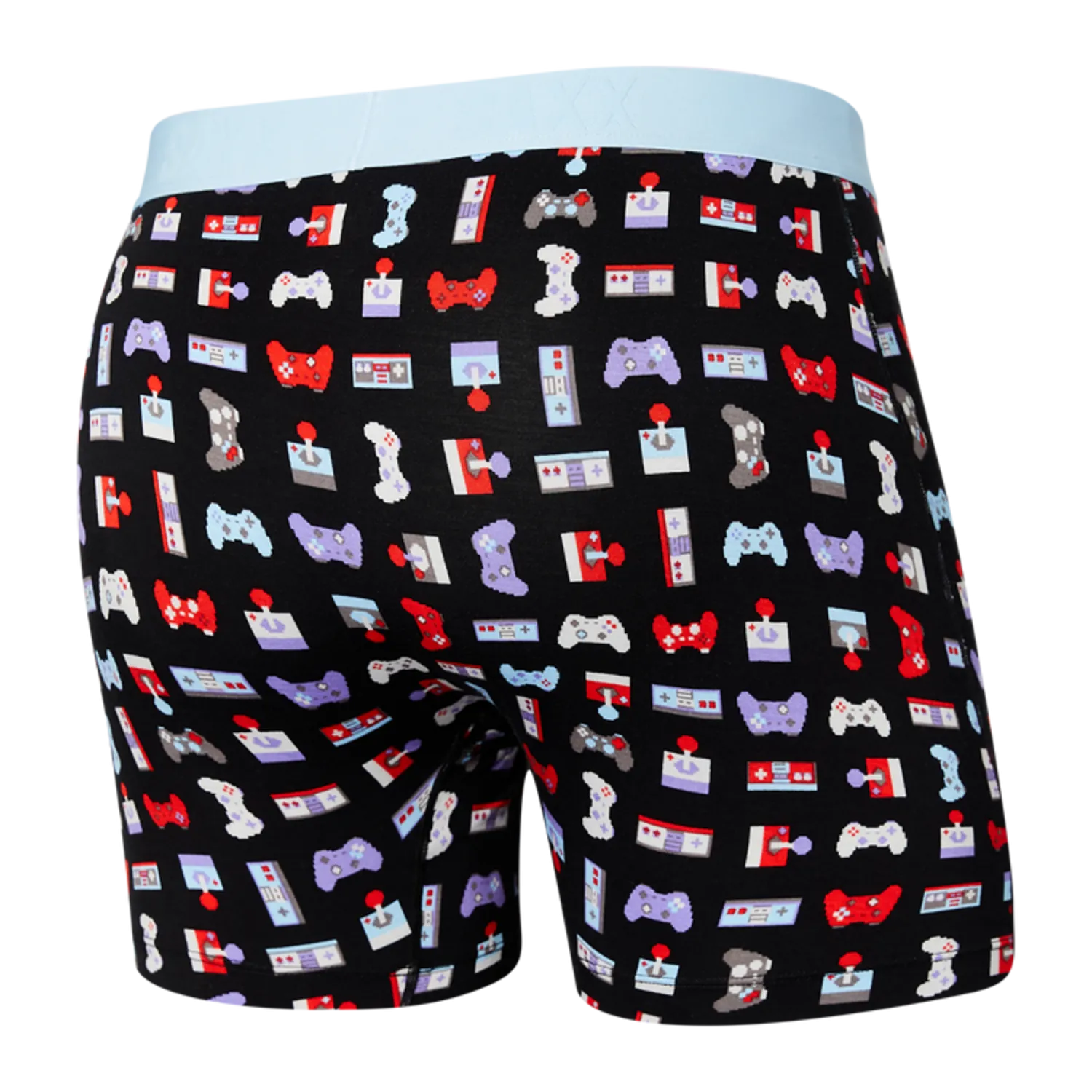 Ultra Super Soft Boxer Brief Fly - Gamer-Black