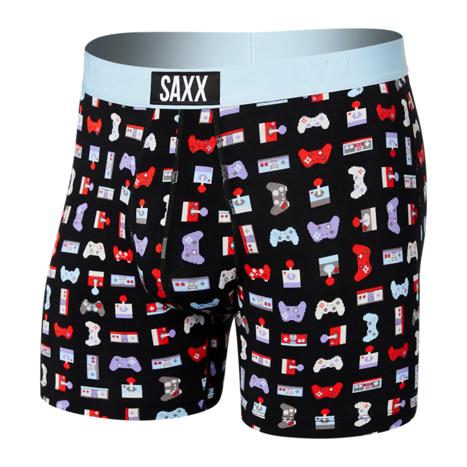 Ultra Super Soft Boxer Brief Fly - Gamer-Black