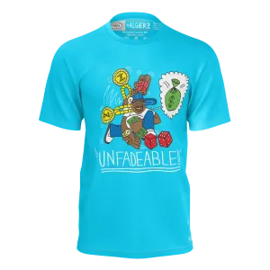 Unfadeable, T-Shirt, Sky Blue REMIX