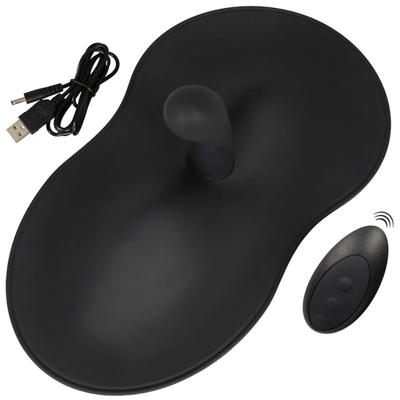 VibePad 3 Ride On Hands-Free Humping Vibrator with G-Spot Probe